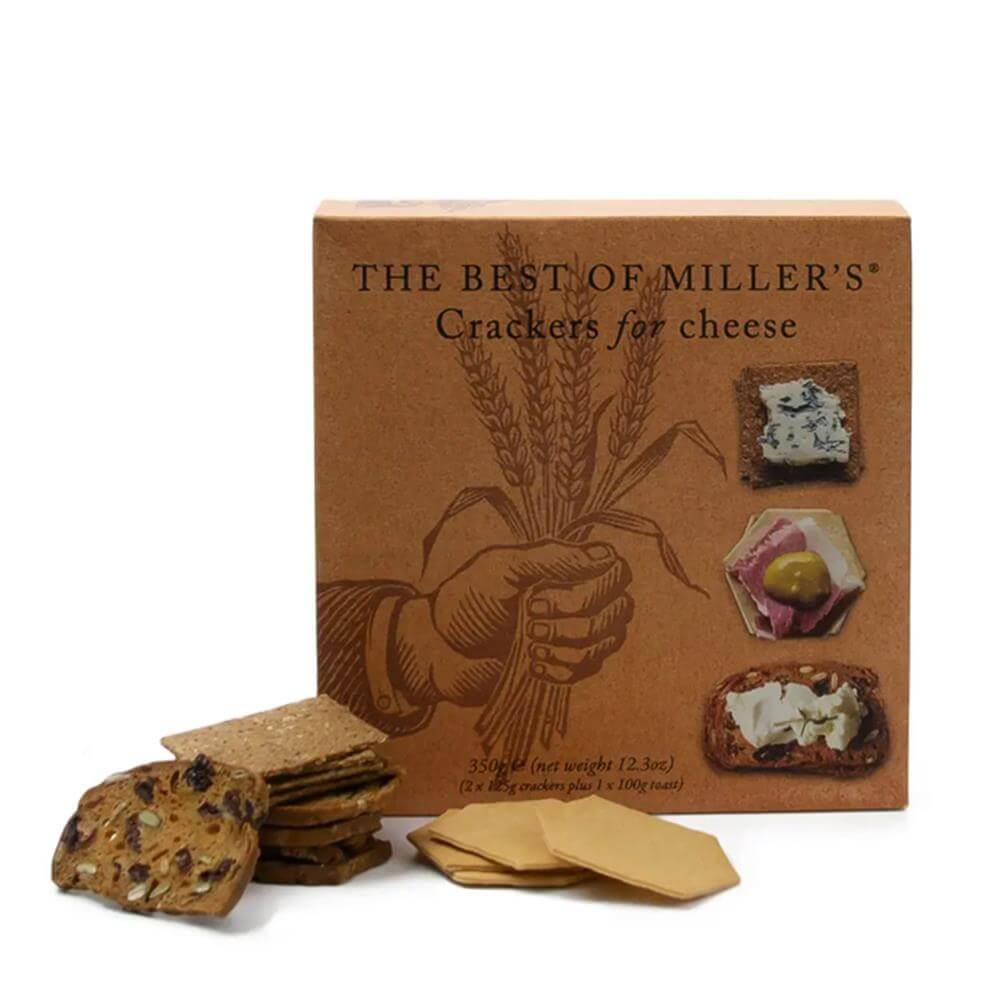 The best of Miller's Crackers- Crackers for Cheese 350g